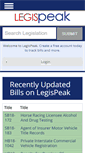 Mobile Screenshot of legispeak.com